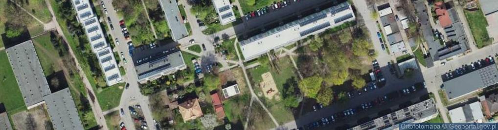 Zdjęcie satelitarne Jagiellońska ul.