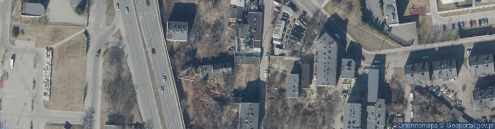 Zdjęcie satelitarne Janiny ul.