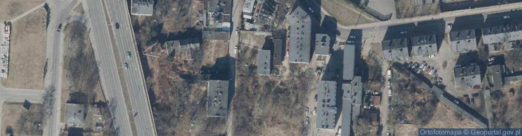 Zdjęcie satelitarne Janiny ul.