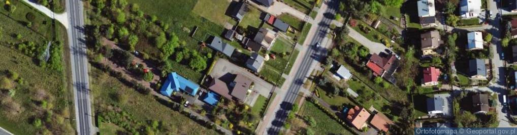 Zdjęcie satelitarne Jana Pawła II ul.