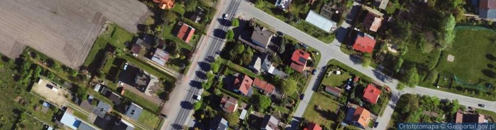 Zdjęcie satelitarne Jana Pawła II ul.