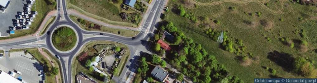 Zdjęcie satelitarne Jana Pawła II ul.