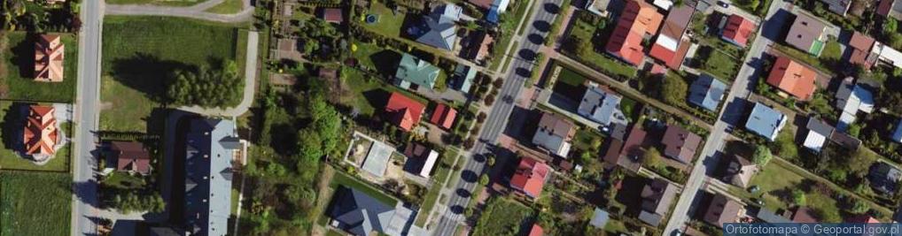 Zdjęcie satelitarne Jana Pawła II ul.