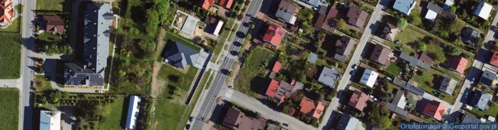 Zdjęcie satelitarne Jana Pawła II ul.