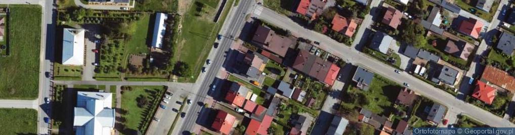 Zdjęcie satelitarne Jana Pawła II ul.