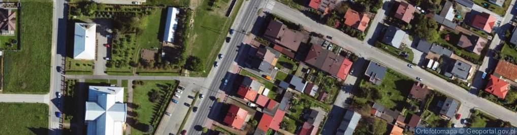 Zdjęcie satelitarne Jana Pawła II ul.