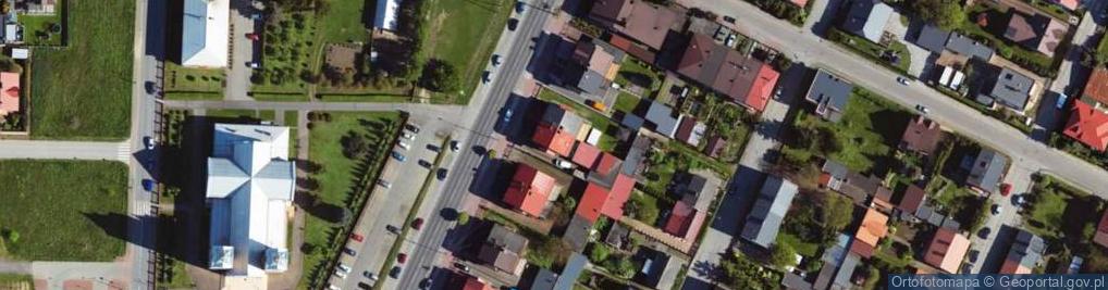 Zdjęcie satelitarne Jana Pawła II ul.