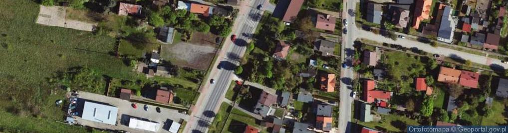 Zdjęcie satelitarne Jana Pawła II ul.