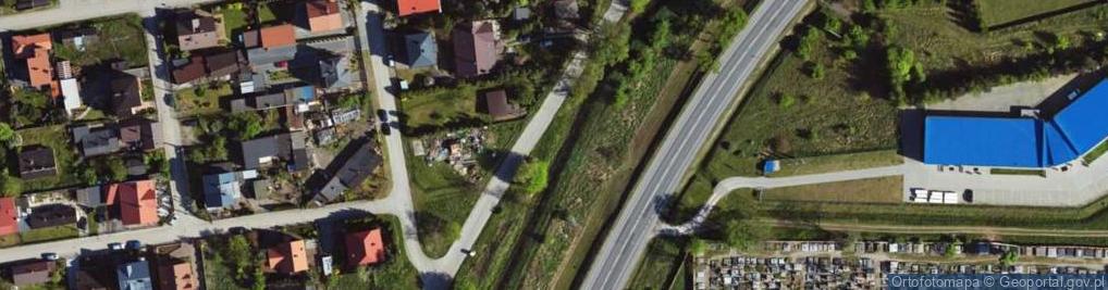Zdjęcie satelitarne Jastrzębska ul.