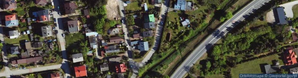 Zdjęcie satelitarne Jastrzębska ul.
