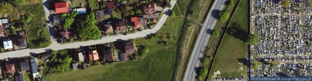 Zdjęcie satelitarne Jastrzębska ul.