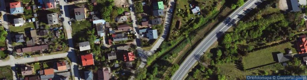 Zdjęcie satelitarne Jastrzębska ul.