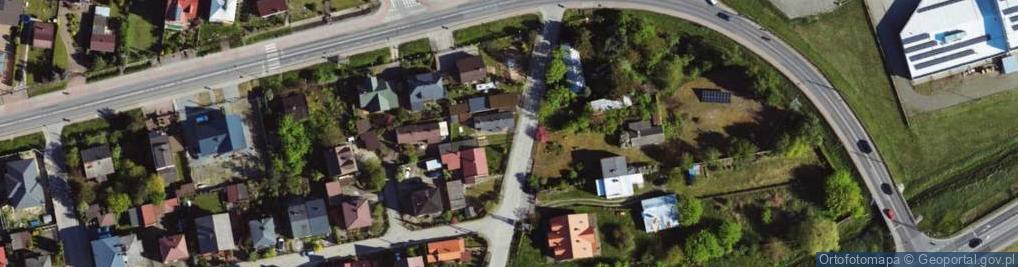 Zdjęcie satelitarne Jastrzębska ul.