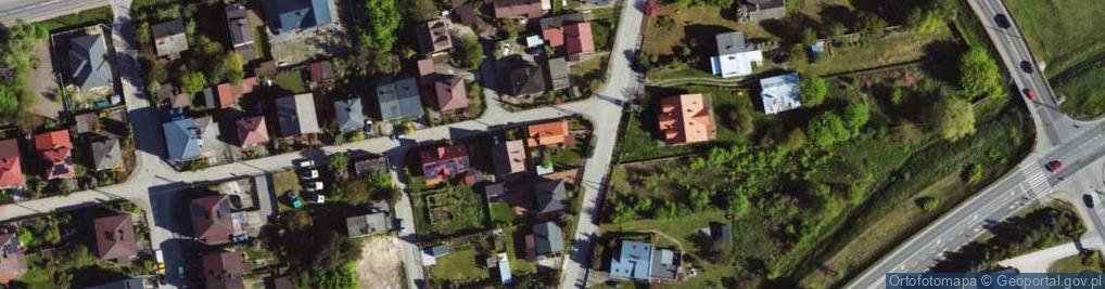 Zdjęcie satelitarne Jastrzębska ul.