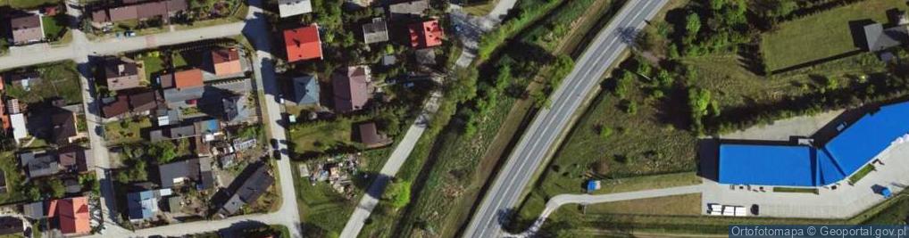 Zdjęcie satelitarne Jastrzębska ul.