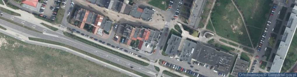 Zdjęcie satelitarne Jana Pawła II ul.