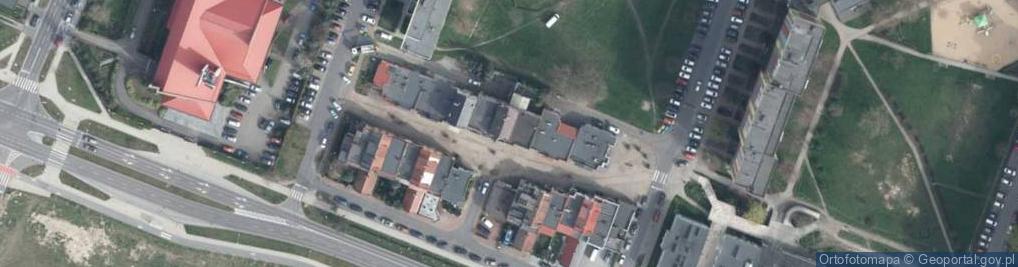 Zdjęcie satelitarne Jana Pawła II ul.