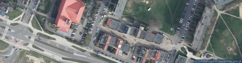 Zdjęcie satelitarne Jana Pawła II ul.