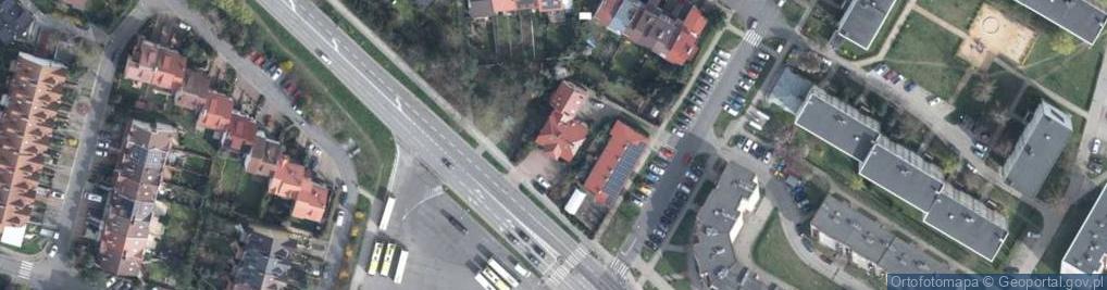 Zdjęcie satelitarne Jana Pawła II ul.