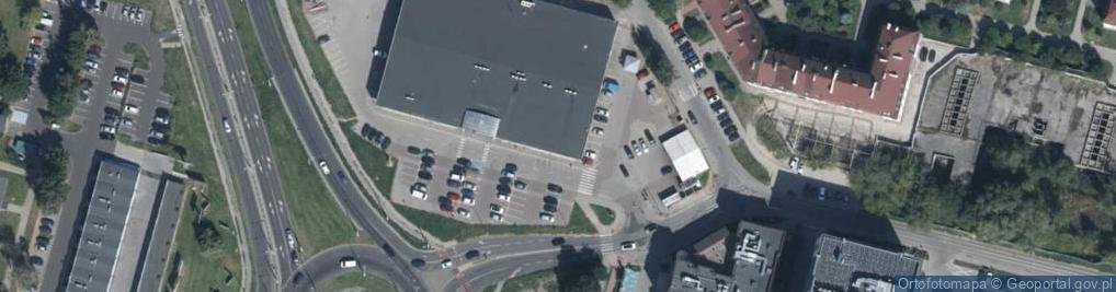Zdjęcie satelitarne Jana Pawła II ul.