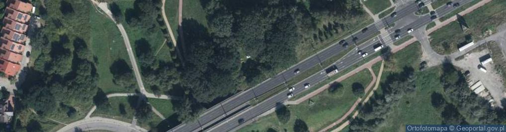 Zdjęcie satelitarne Jana Pawła II ul.