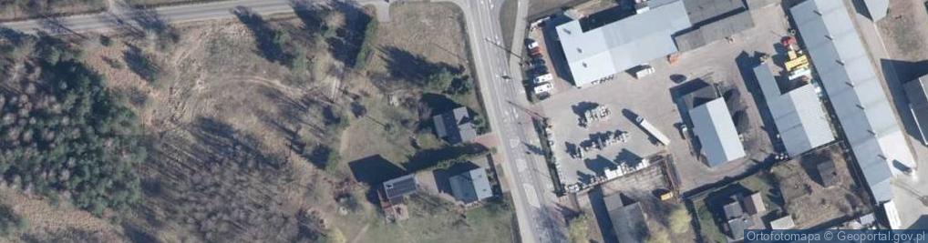 Zdjęcie satelitarne Jana Pawła II ul.
