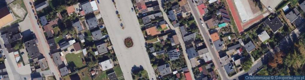 Zdjęcie satelitarne Jana Pawła II ul.