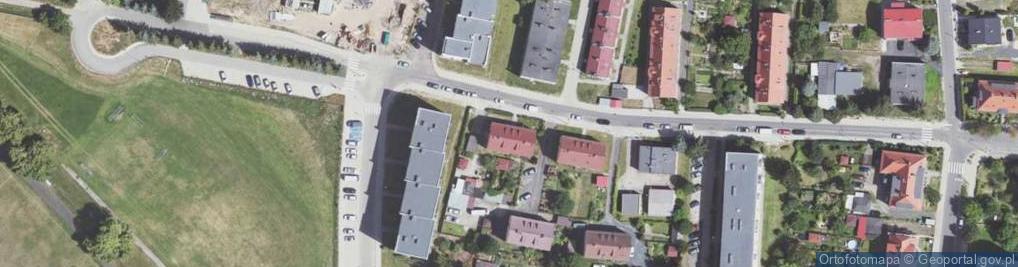 Zdjęcie satelitarne Jana Pawła II ul.