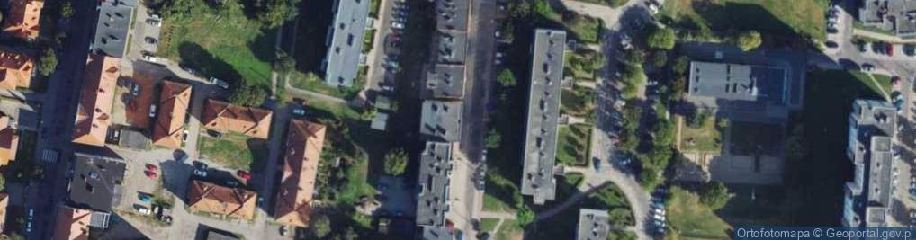Zdjęcie satelitarne Jagiellońska ul.