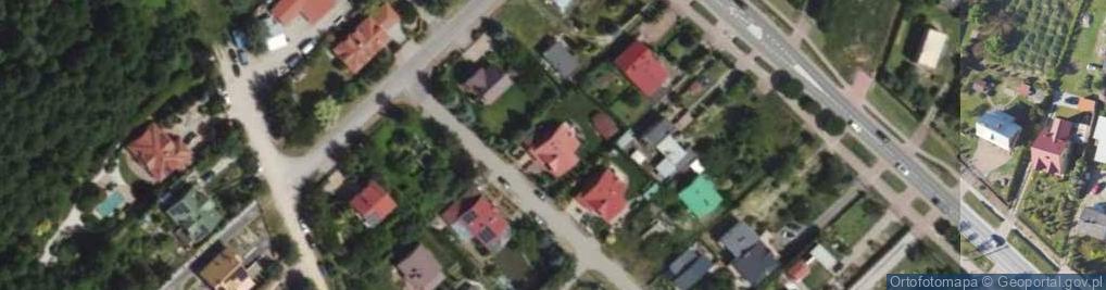 Zdjęcie satelitarne Jaworowa ul.