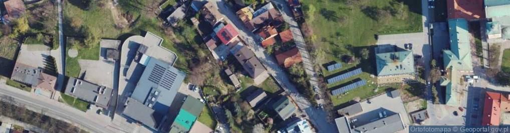 Zdjęcie satelitarne Janów Dolny ul.