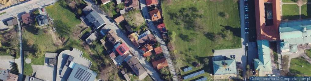 Zdjęcie satelitarne Janów Górny ul.