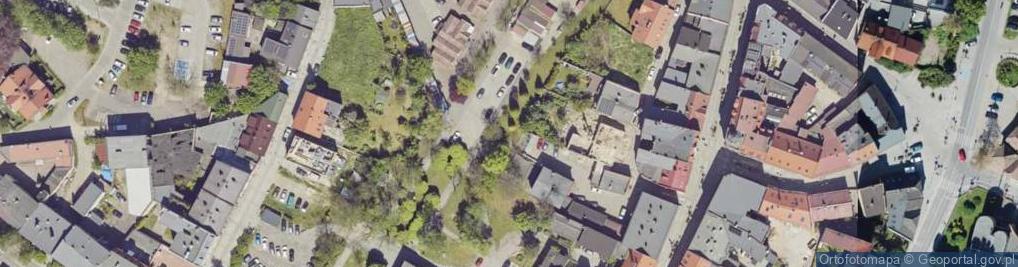 Zdjęcie satelitarne Jana Pawła II ul.