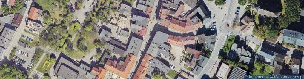 Zdjęcie satelitarne Jana Pawła II ul.