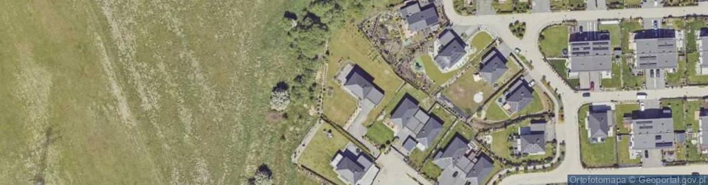 Zdjęcie satelitarne Jastrzębia ul.