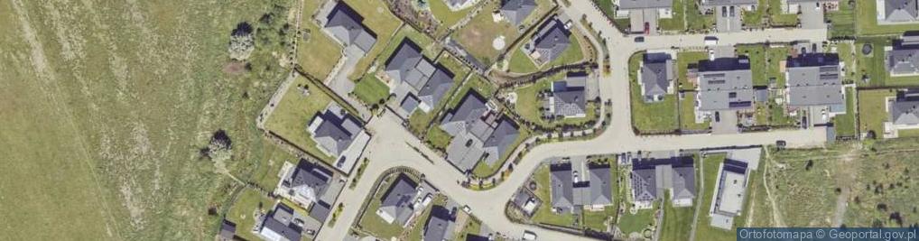 Zdjęcie satelitarne Jastrzębia ul.