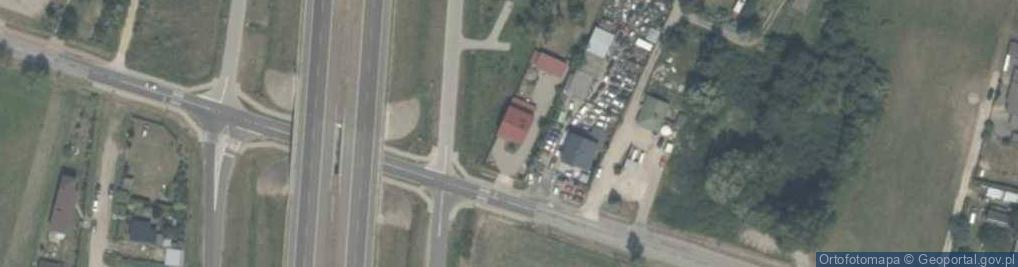 Zdjęcie satelitarne Jana Pawła II ul.