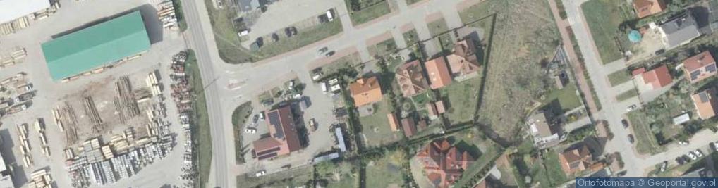 Zdjęcie satelitarne Jaworowa ul.