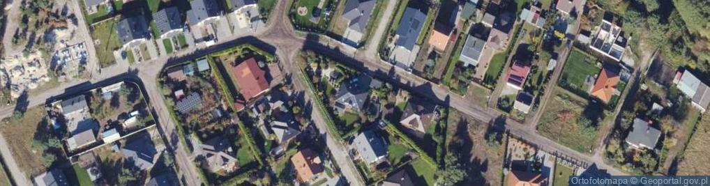 Zdjęcie satelitarne Jastrzębia ul.