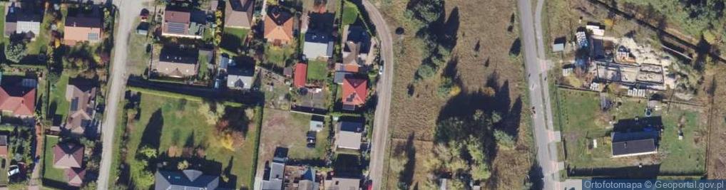 Zdjęcie satelitarne Jastrzębia ul.