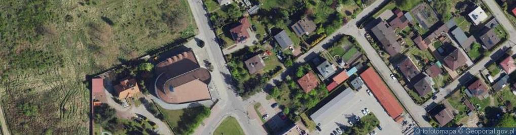 Zdjęcie satelitarne Jana Pawła II ul.