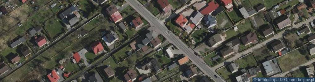 Zdjęcie satelitarne Jana Pawła II ul.