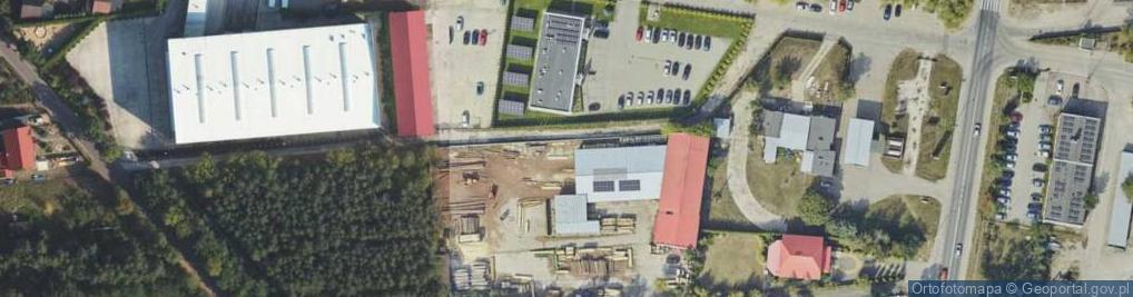 Zdjęcie satelitarne Jana Pawła II ul.