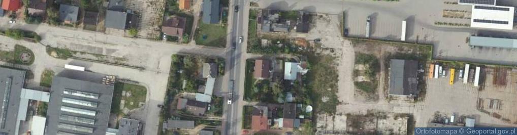 Zdjęcie satelitarne Jagiellońska ul.