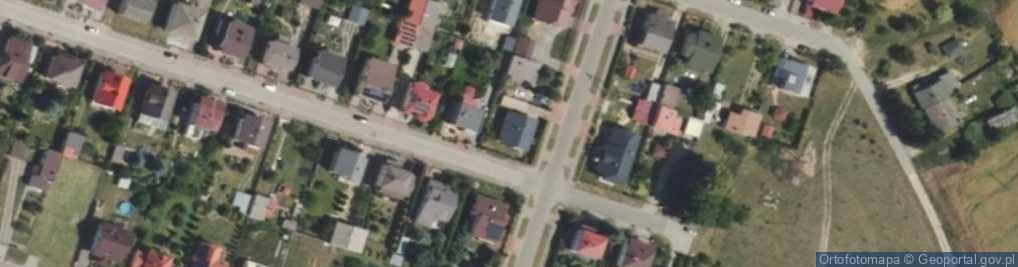 Zdjęcie satelitarne Jaśminowa ul.