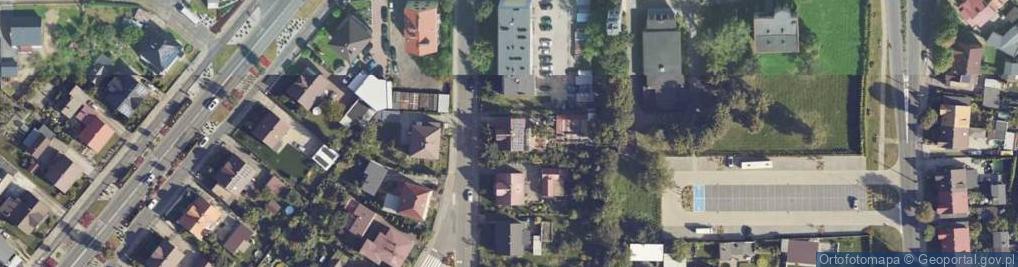 Zdjęcie satelitarne Jana Pawła II ul.