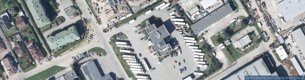 Zdjęcie satelitarne Jana Pawła II ul.