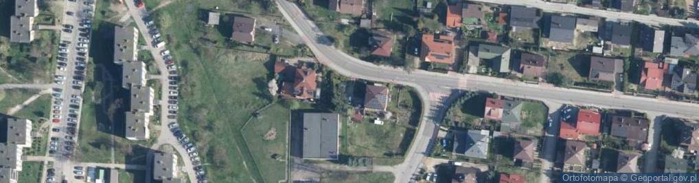 Zdjęcie satelitarne Jana Pawła II ul.