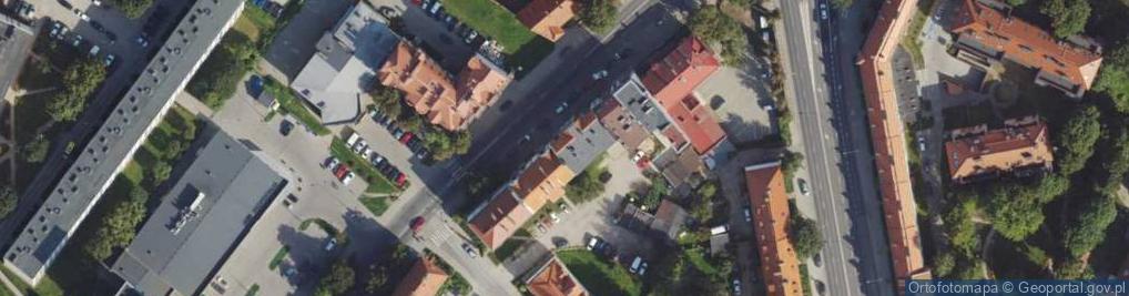 Zdjęcie satelitarne Jagiellońska ul.