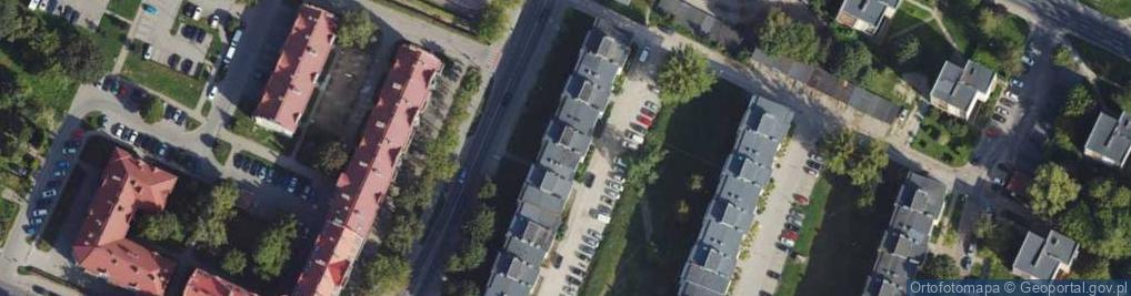 Zdjęcie satelitarne Jagiellońska ul.